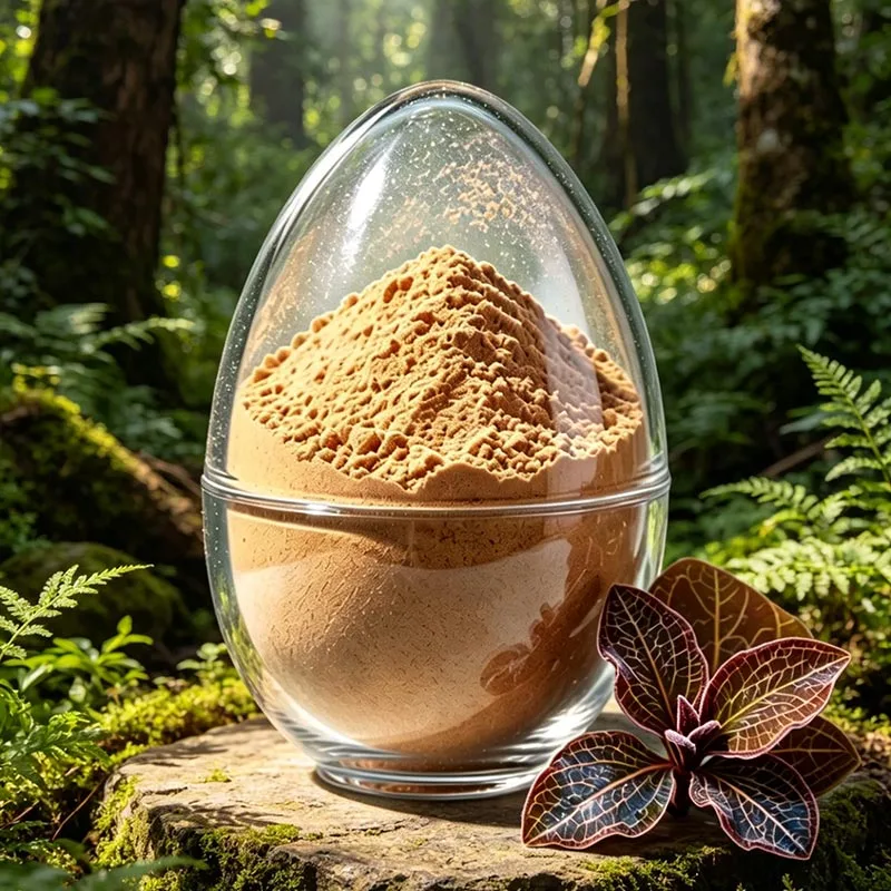 Extrato em pó orgânico natural de Saponinas Anoectochilus 10%