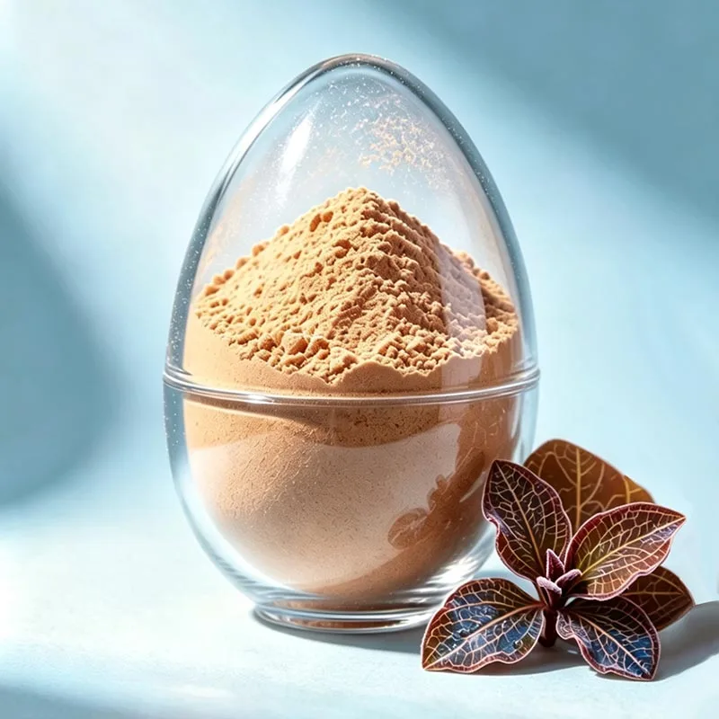 Os flavonóides totais cultivados selvagens puros de Anoectochilus 1% liofilizaram o pó